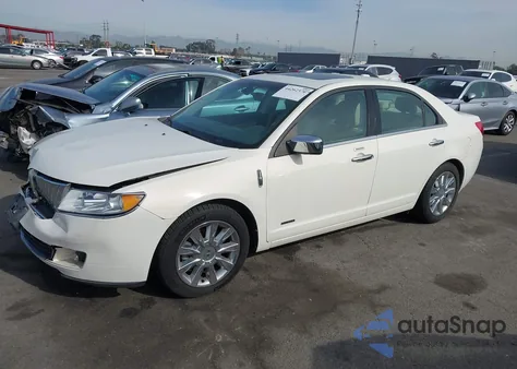 2012 Lincoln Mkz Hybrid z USA, uszkodzony, nr VIN 3LNDL2L36CR809805